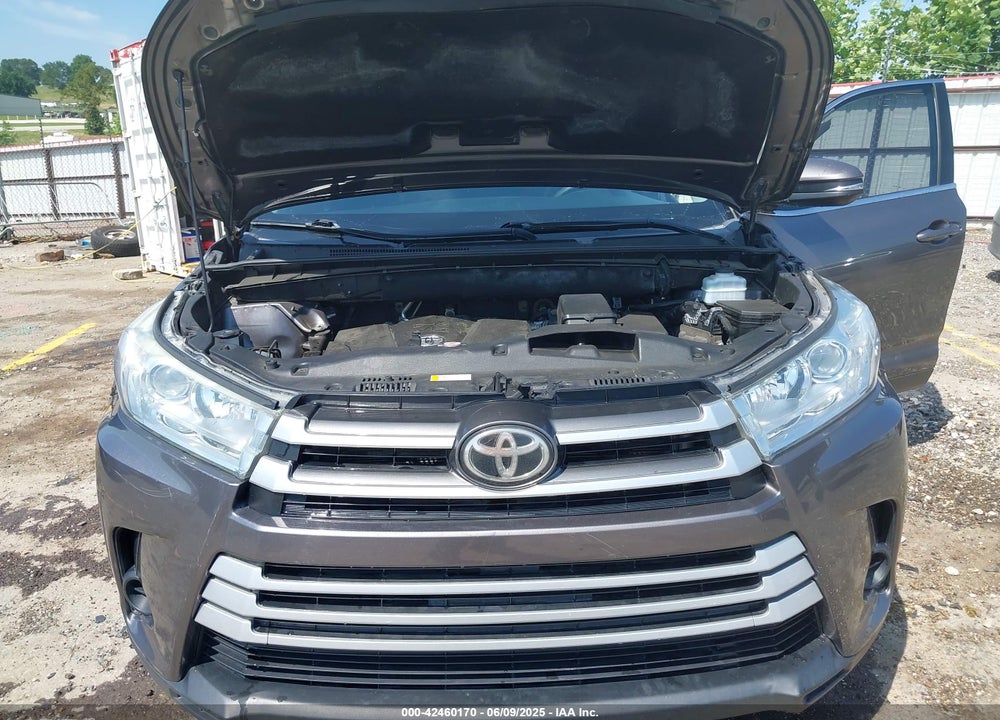 2019 TOYOTA HIGHLANDER VIN: 5TDZZRFHXKS345504