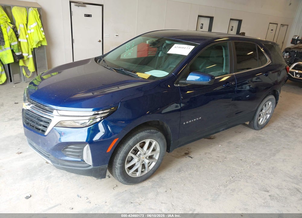 2022 CHEVROLET EQUINOX AWD LT VIN: 3GNAXUEV7NL245181