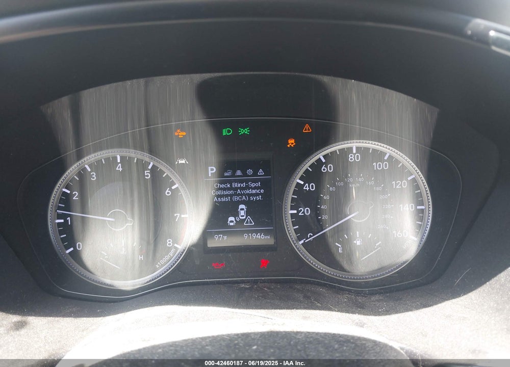 2019 HYUNDAI SANTA FE VIN: 5NMS23AD2KH009713
