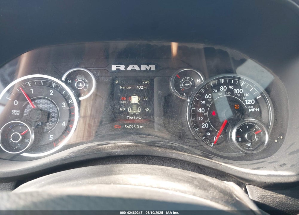 2024 RAM 2500 BIG HORN 4X4 6'4 BOX VIN: 3C6UR5DLXRG296296