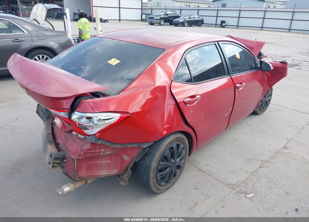 2016 TOYOTA COROLLA VIN: 5YFBURHE3GP494694