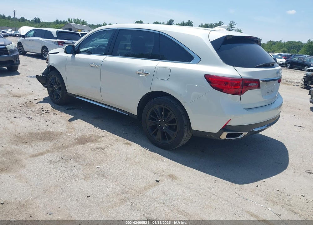 2017 ACURA MDX VIN: 5FRYD4H55HB029455