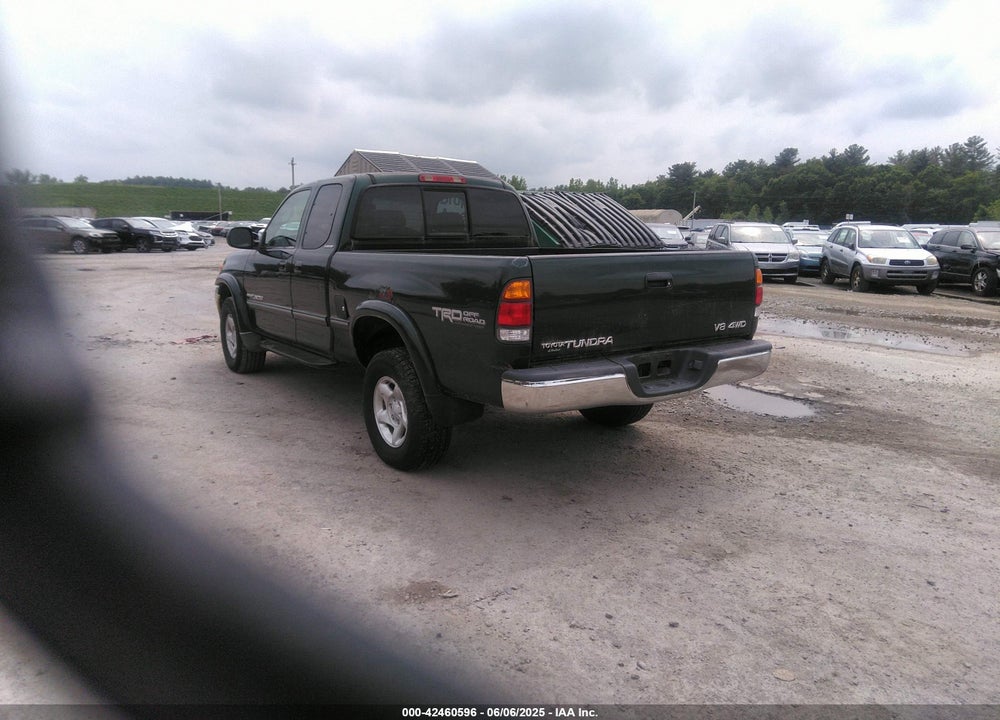 2000 TOYOTA TUNDRA LTD V8 VIN: 5TBBT4810YS089882