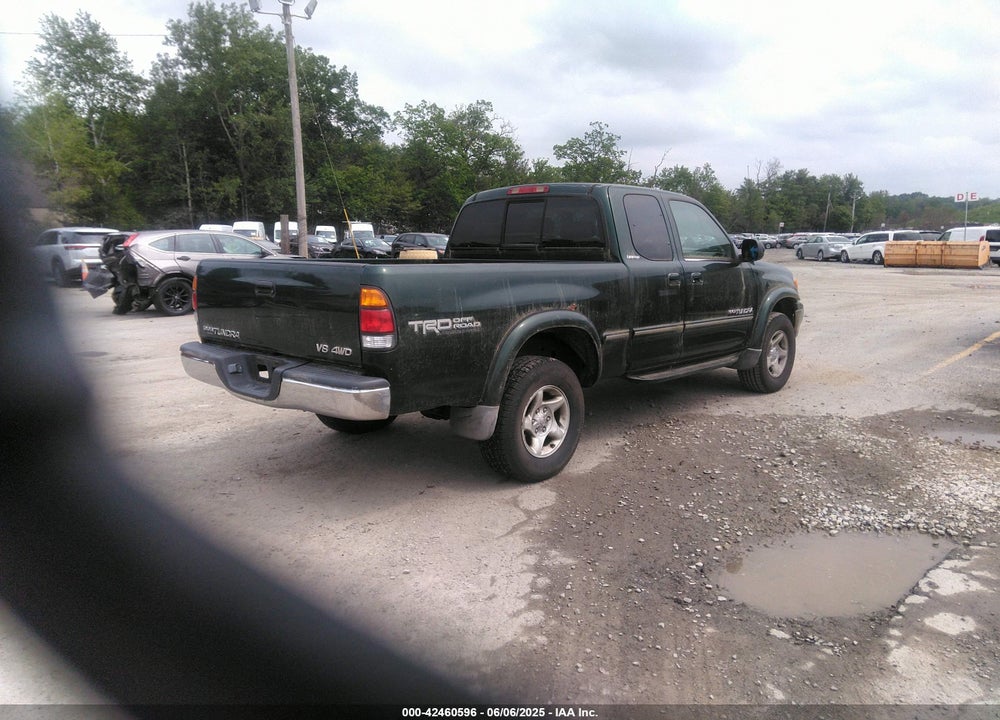 2000 TOYOTA TUNDRA LTD V8 VIN: 5TBBT4810YS089882