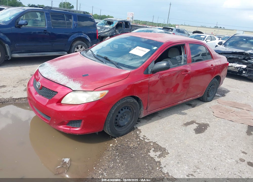 2009 TOYOTA COROLLA VIN: JTDBL40E99J029281