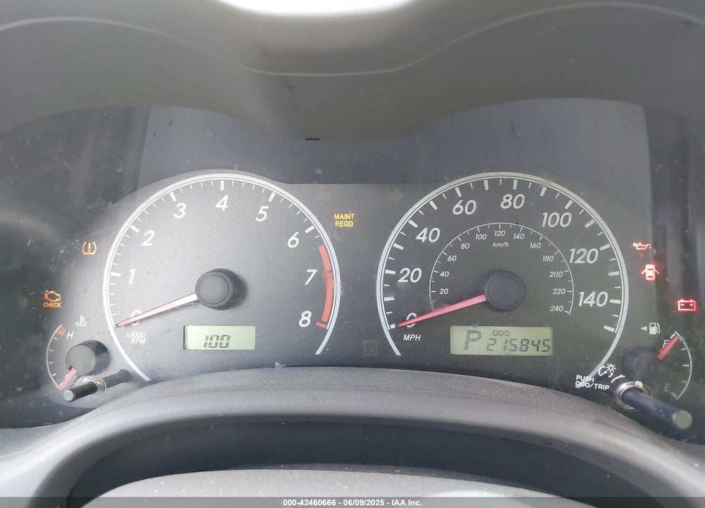 2009 TOYOTA COROLLA VIN: JTDBL40E99J029281
