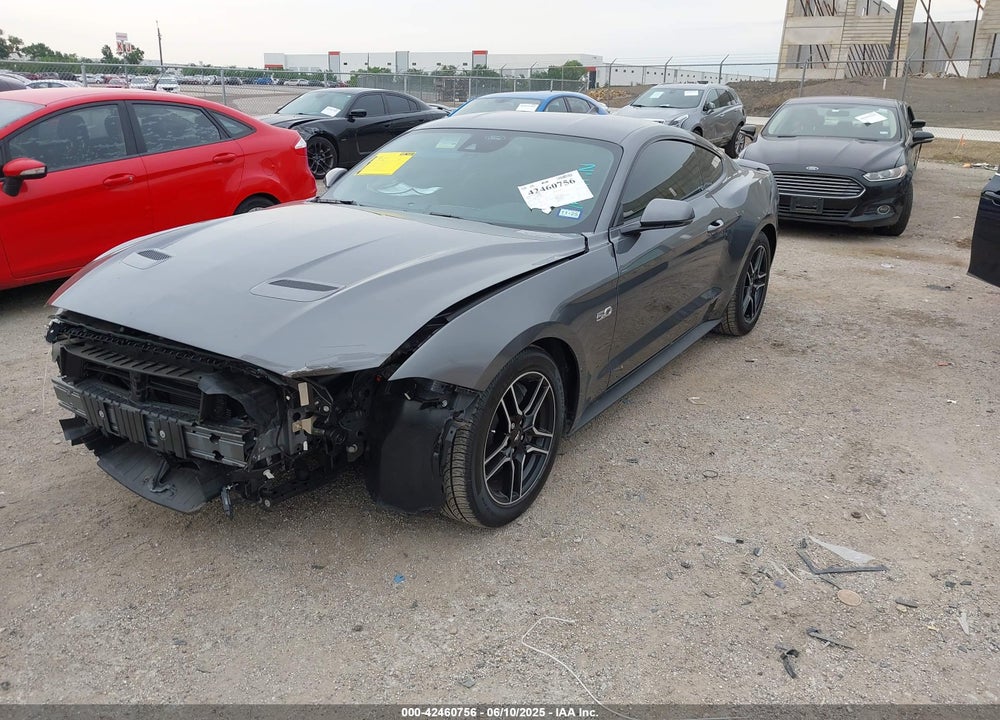 2022 FORD MUSTANG GT PREMIUM FASTBACK VIN: 1FA6P8CF9N5129312