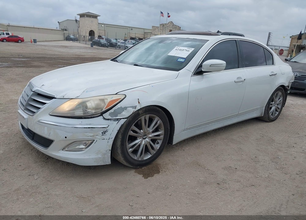 2012 HYUNDAI GENESIS VIN: KMHGC4DD9CU173731