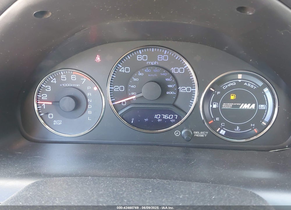2005 HONDA CIVIC HYBRID VIN: JHMES96625S026707