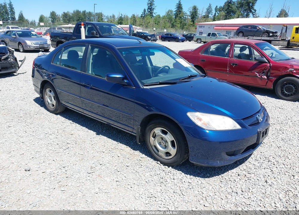 2005 HONDA CIVIC HYBRID VIN: JHMES96625S026707