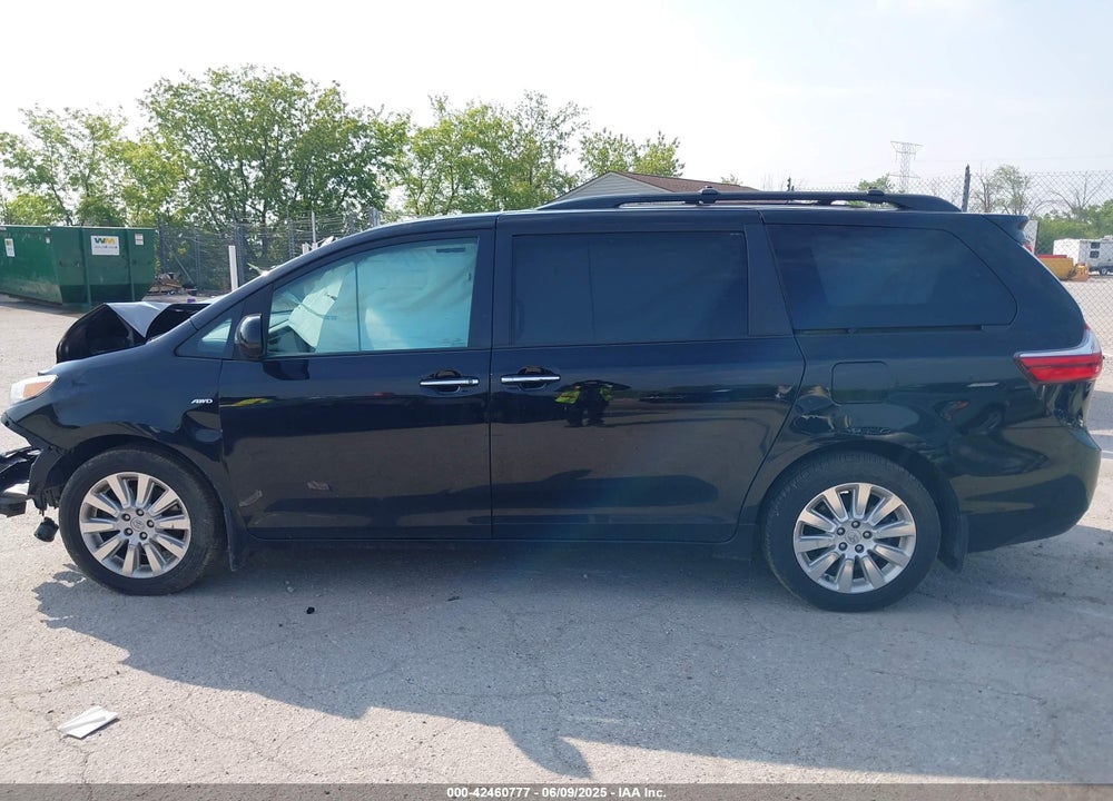 2016 TOYOTA SIENNA XLE 7 PASSENGER VIN: 5TDDK3DCXGS135060