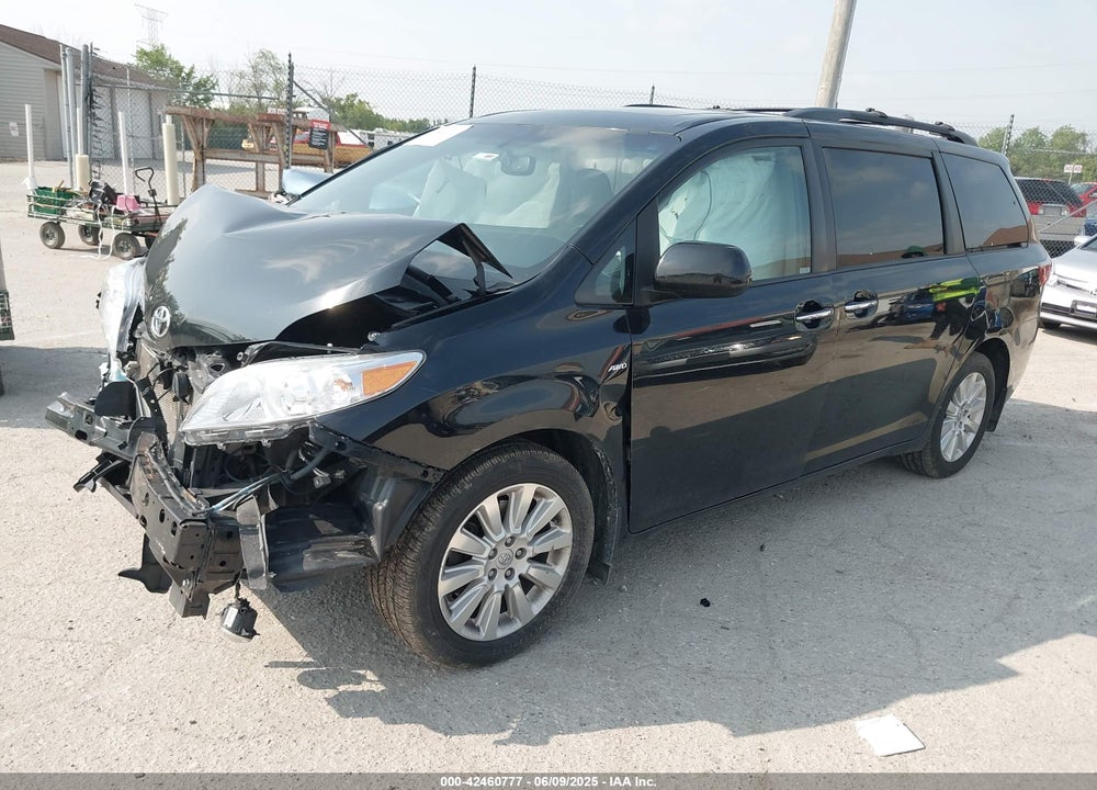 2016 TOYOTA SIENNA XLE 7 PASSENGER VIN: 5TDDK3DCXGS135060