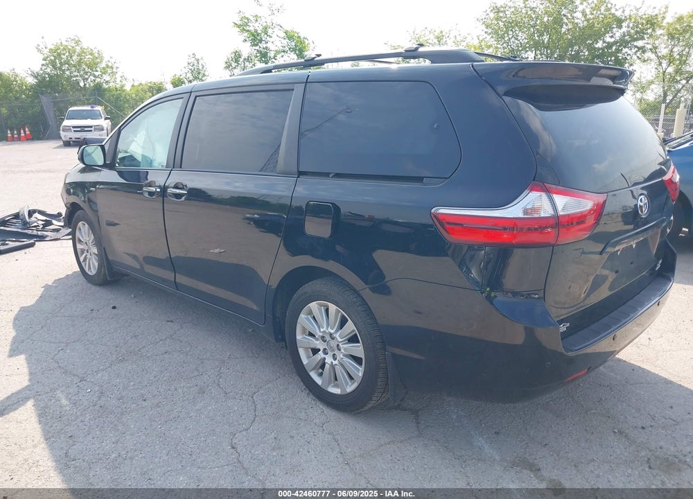 2016 TOYOTA SIENNA XLE 7 PASSENGER VIN: 5TDDK3DCXGS135060