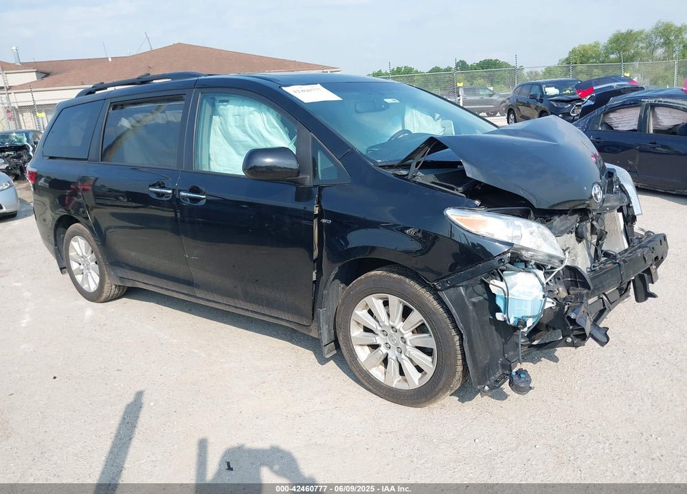 2016 TOYOTA SIENNA XLE 7 PASSENGER VIN: 5TDDK3DCXGS135060