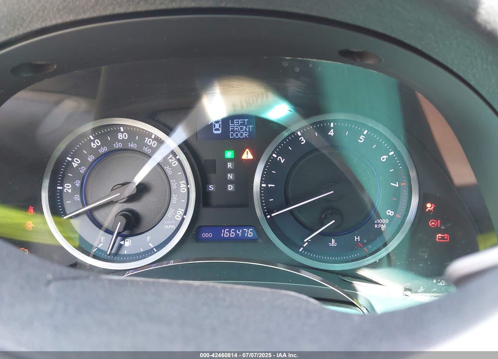 2011 LEXUS IS250 VIN: JTHCF5C21B5050867