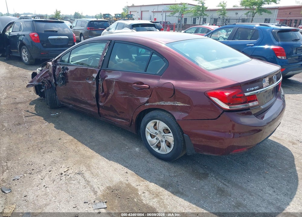 2013 HONDA CIVIC VIN: 19XFB2F51DE204242