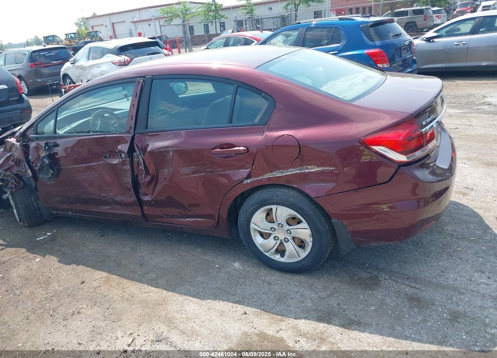 2013 HONDA CIVIC VIN: 19XFB2F51DE204242