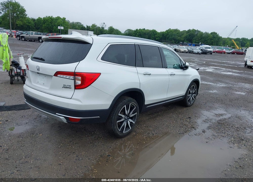 2022 HONDA PILOT AWD ELITE VIN: 5FNYF6H06NB061838