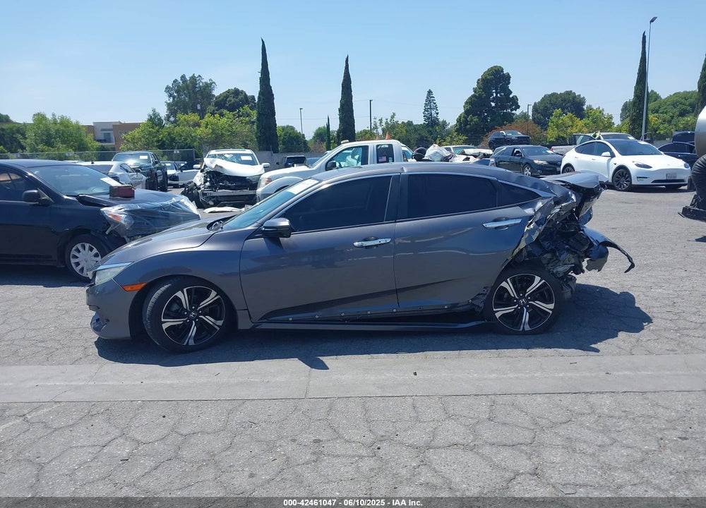 2016 HONDA CIVIC TOURING VIN: 2HGFC1F98GH657066