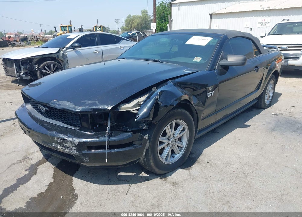 2005 FORD MUSTANG VIN: 1ZVFT84N455189166
