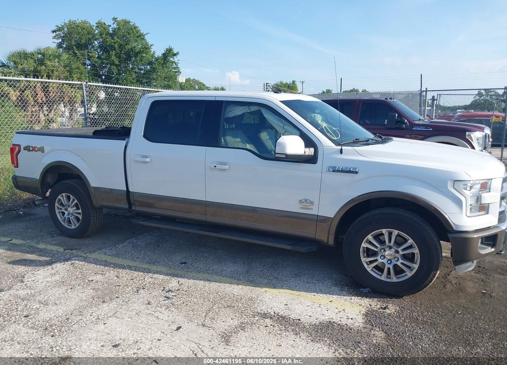 2016 FORD F-150 KING RANCH VIN: 1FTFW1EG0GFA19269