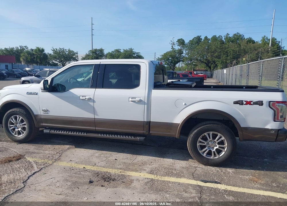 2016 FORD F-150 KING RANCH VIN: 1FTFW1EG0GFA19269