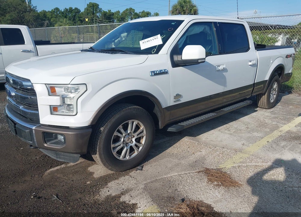 2016 FORD F-150 KING RANCH VIN: 1FTFW1EG0GFA19269