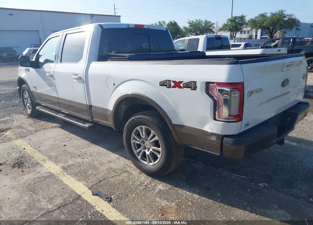 2016 FORD F-150 KING RANCH VIN: 1FTFW1EG0GFA19269