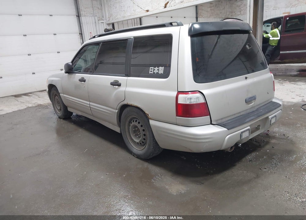 2001 SUBARU FORESTER S VIN: JF1SF65671H746378