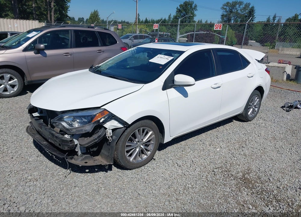 2015 TOYOTA COROLLA LE PREMIUM VIN: 2T1BURHE0FC285718