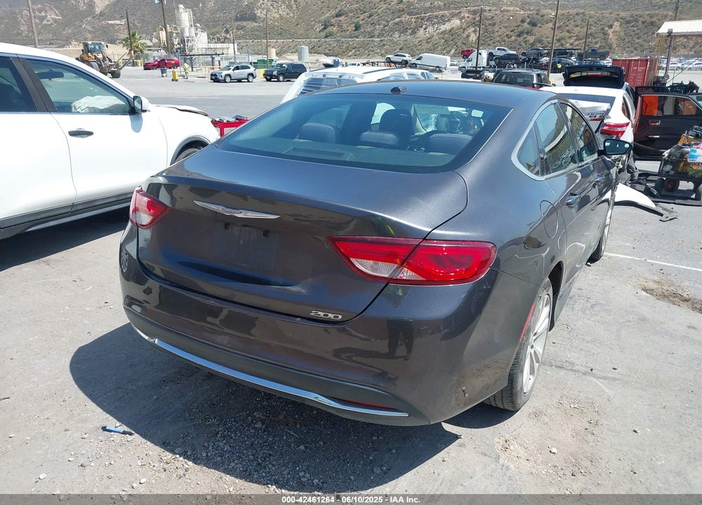 2016 CHRYSLER 200 LIMITED VIN: 1C3CCCAB2GN154779