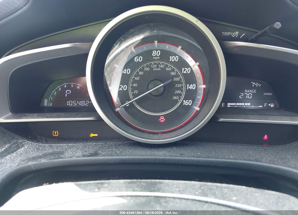 2016 MAZDA 3 VIN: JM1BM1T72G1316483