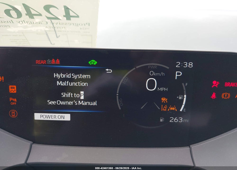 2024 TOYOTA PRIUS VIN: JTDACAAU8R3020656
