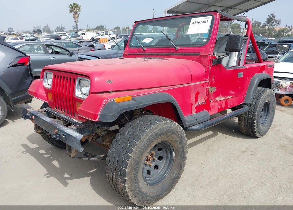 1990 JEEP WRANGLER / YJ S VIN: 2J4FY19E3LJ555017