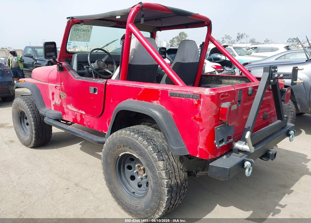 1990 JEEP WRANGLER / YJ S VIN: 2J4FY19E3LJ555017