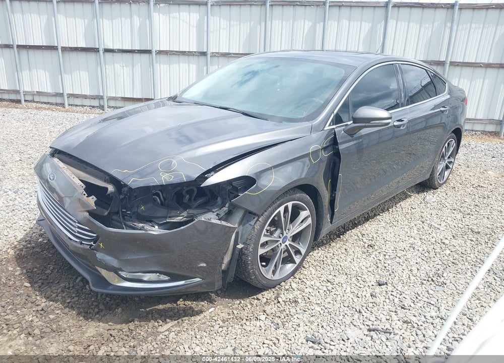 2017 FORD FUSION VIN: 3FA6P0K98HR363360