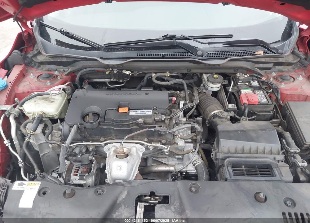 2016 HONDA CIVIC VIN: 2HGFC2F75GH505735