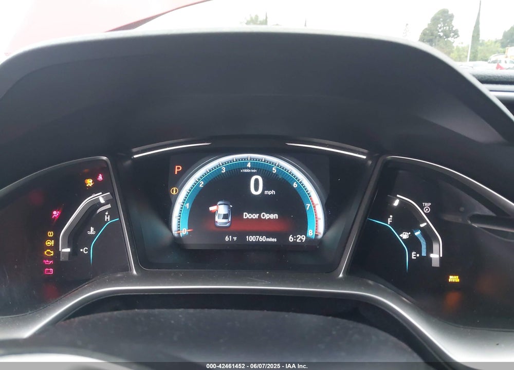 2016 HONDA CIVIC VIN: 2HGFC2F75GH505735