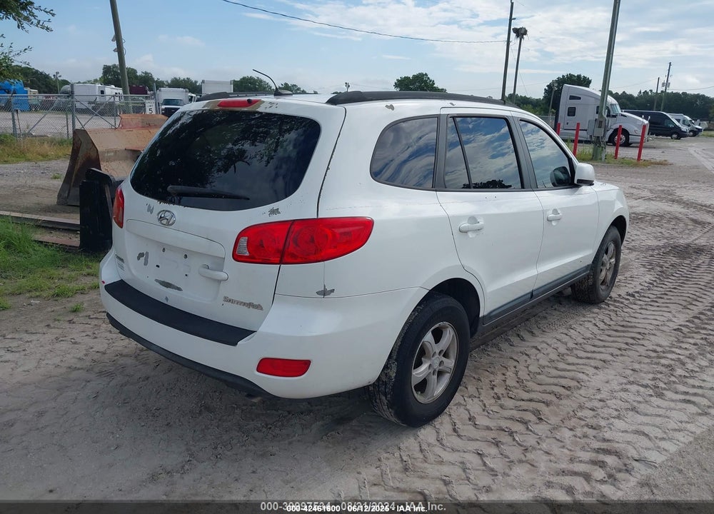 2008 HYUNDAI SANTA FE GLS VIN: 5NMSG13D78H209594