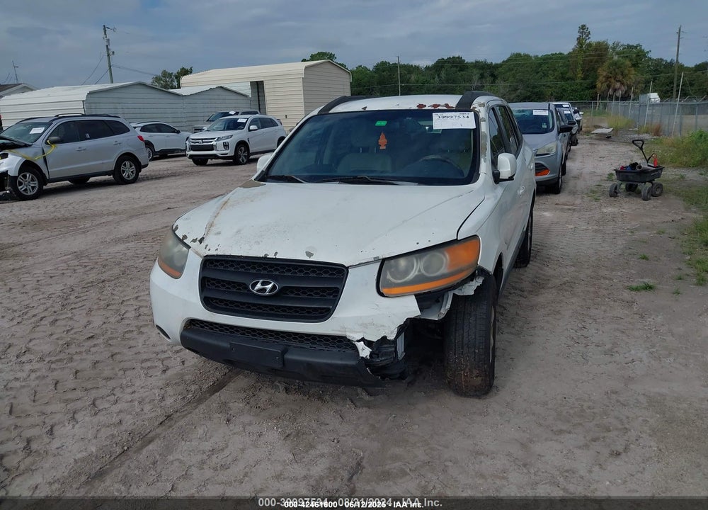 2008 HYUNDAI SANTA FE GLS VIN: 5NMSG13D78H209594