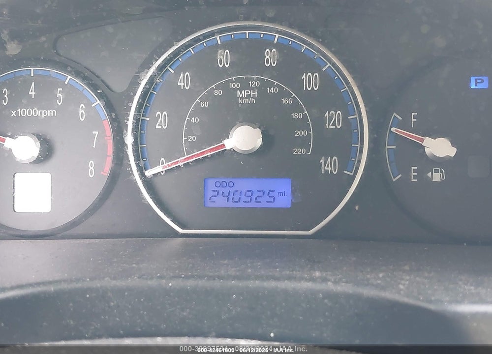 2008 HYUNDAI SANTA FE GLS VIN: 5NMSG13D78H209594
