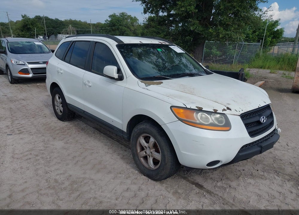 2008 HYUNDAI SANTA FE GLS VIN: 5NMSG13D78H209594