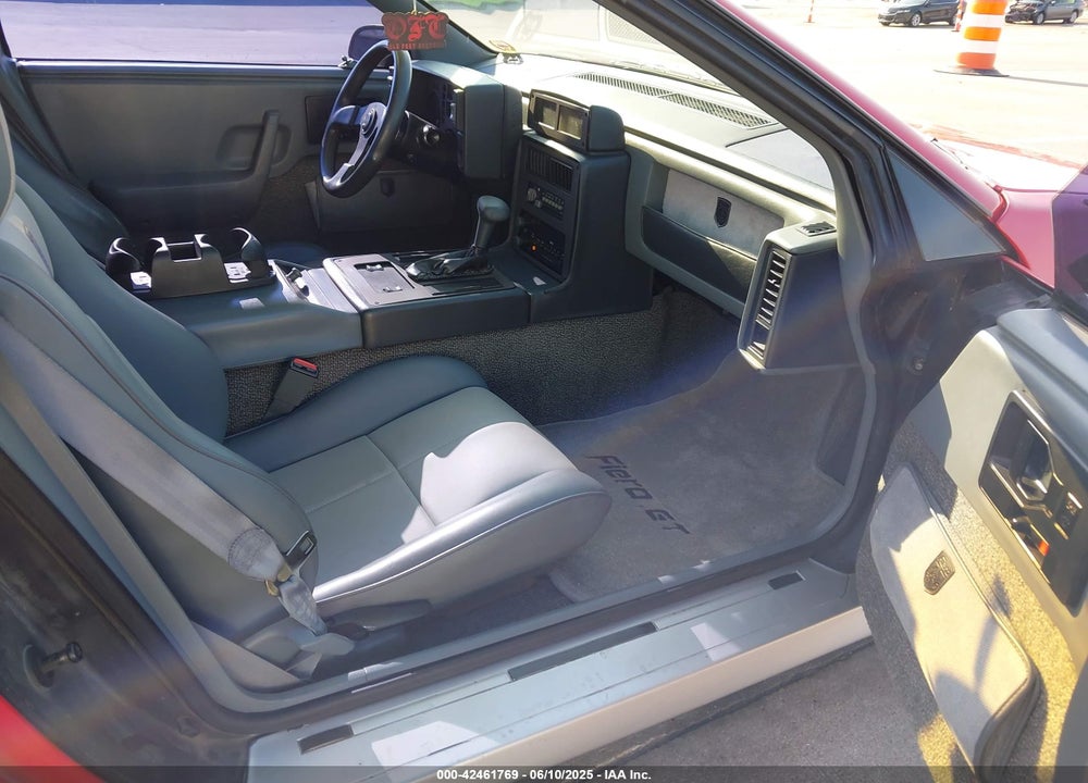1986 PONTIAC FIERO GT VIN: 1G2PG9791GP267415