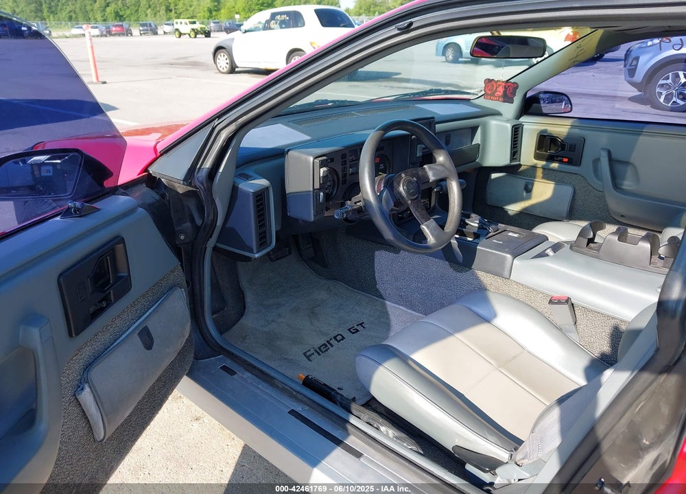 1986 PONTIAC FIERO GT VIN: 1G2PG9791GP267415