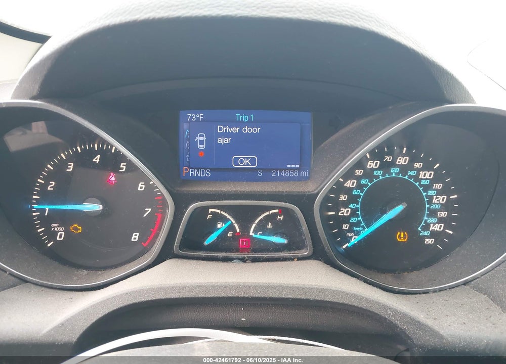 2013 FORD ESCAPE S VIN: 1FMCU0F74DUB95374