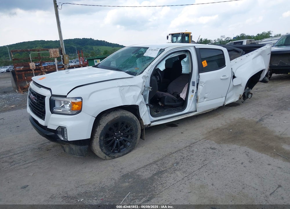 2022 GMC CANYON 4WD LONG BOX ELEVATION VIN: 1GTG6CEN5N1327336