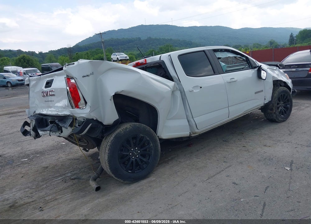2022 GMC CANYON 4WD LONG BOX ELEVATION VIN: 1GTG6CEN5N1327336