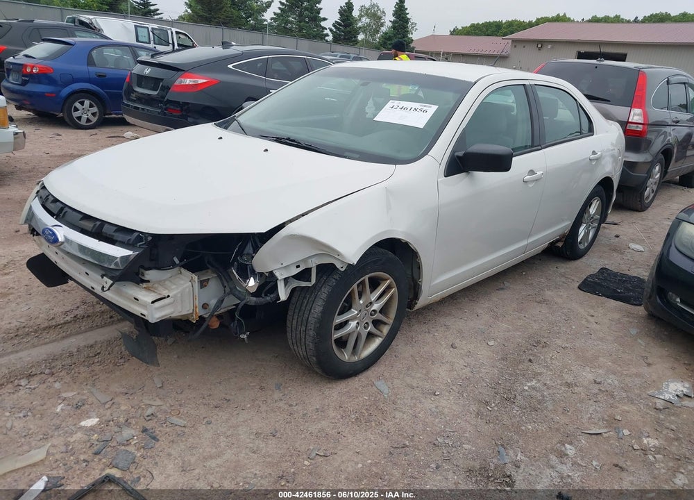 2012 FORD FUSION S VIN: 3FAHP0GA5CR184973