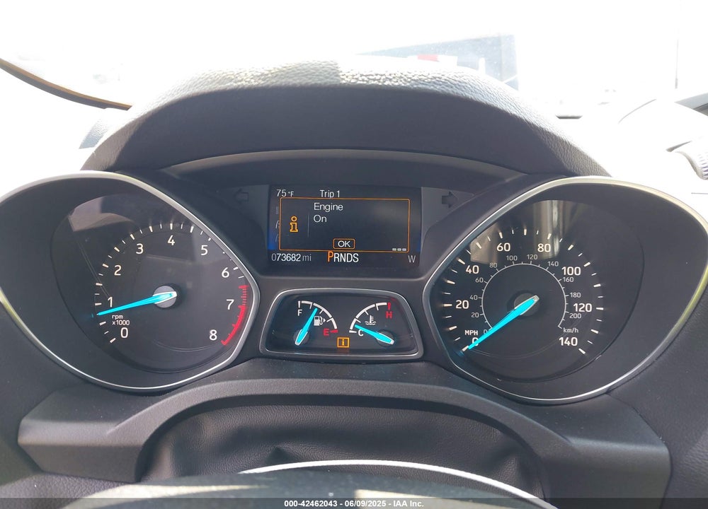 2017 FORD ESCAPE S VIN: 1FMCU0F72HUE74070