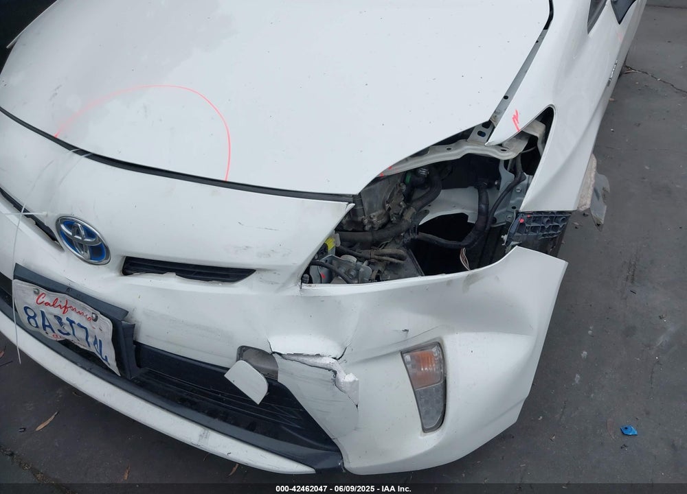 2015 TOYOTA PRIUS VIN: JTDKN3DU9F0399962